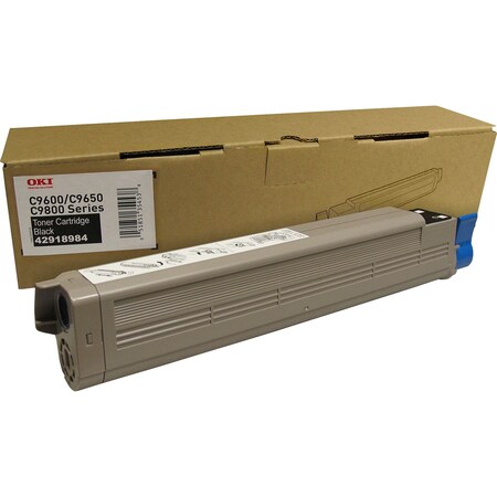 Oki C9650 Black Toner Cartridge Type C7 (18.5K Pages) 42918984